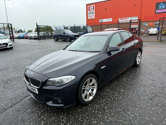 BMW 5 Series 2.0 520D M Sport Saloon Steptronic Euro Black #3