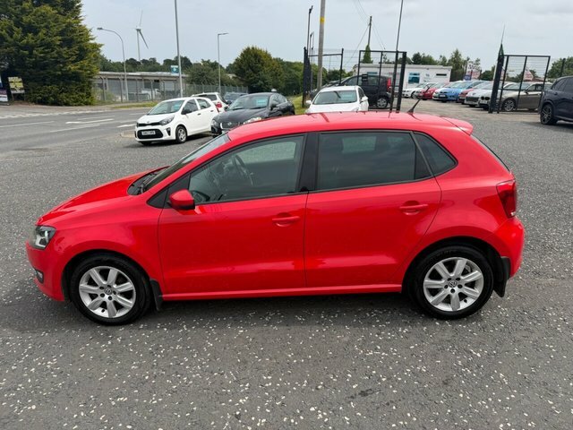 Volkswagen Polo 1.4 Match Edition Hatchback Euro RFZ4395 Red #4