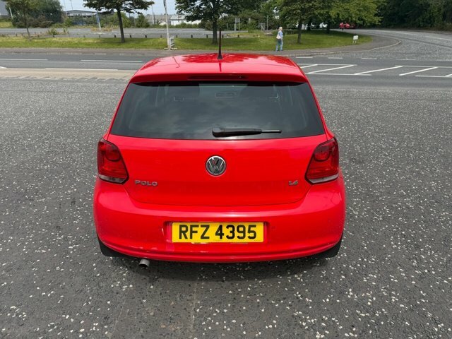Volkswagen Polo 1.4 Match Edition Hatchback Euro RFZ4395 Red #6