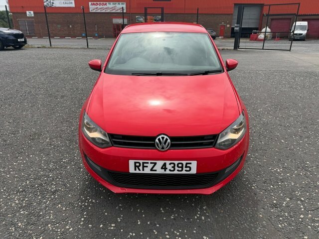 Volkswagen Polo 1.4 Match Edition Hatchback Euro RFZ4395 Red #2