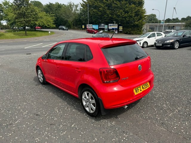 Volkswagen Polo 1.4 Match Edition Hatchback Euro RFZ4395 Red #5