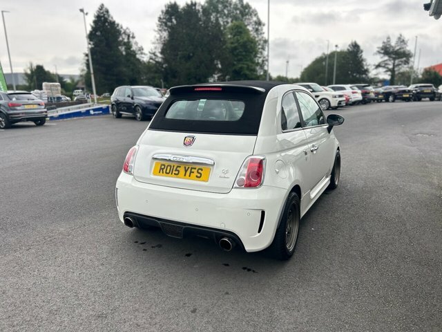 Abarth 595 1.4 T-jet Turismo Cabrio Euro 6 White #6