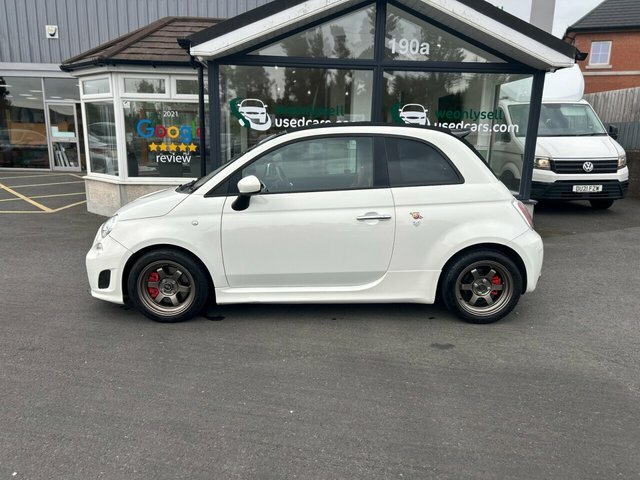 Abarth 595 1.4 T-jet Turismo Cabrio Euro 6 White #3