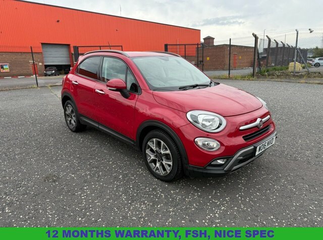 Fiat 500X 1.6 Multijetii Cross Suv Euro 6 Red