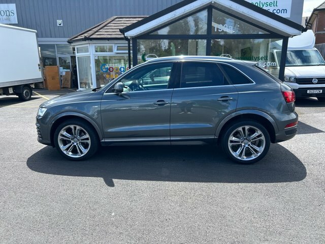 Audi Q3 2.0 Tdi S Line Plus Suv Quattro Grey #4