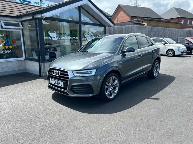 Audi Q3 2.0 Tdi S Line Plus Suv Quattro Grey #3