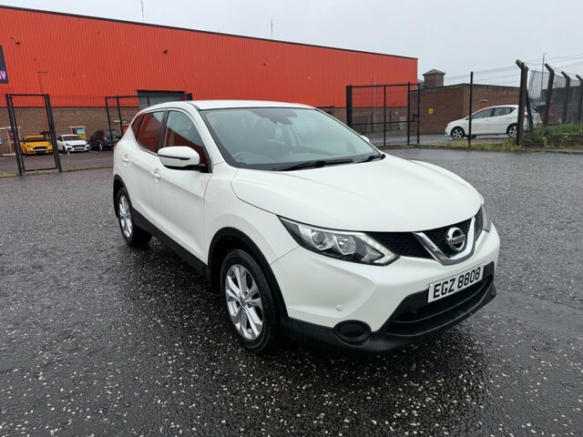 Nissan Qashqai 1.2 Dig-t Visia Suv 2Wd Euro 6 White