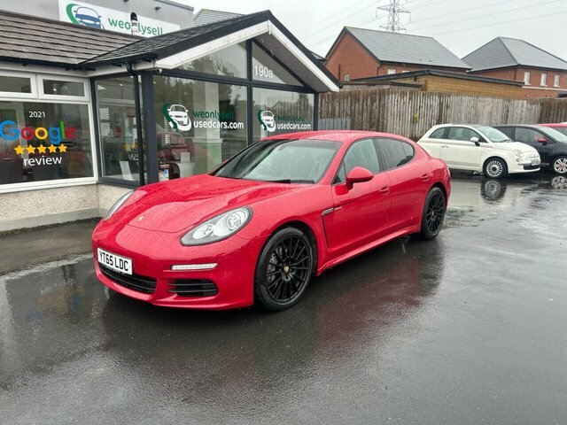 Porsche Panamera 3.0D V6 Hatchback Tiptronics Euro 5 S Red #3