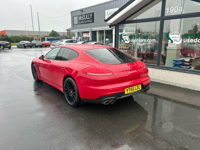 Porsche Panamera 3.0D V6 Hatchback Tiptronics Euro 5 S Red #5