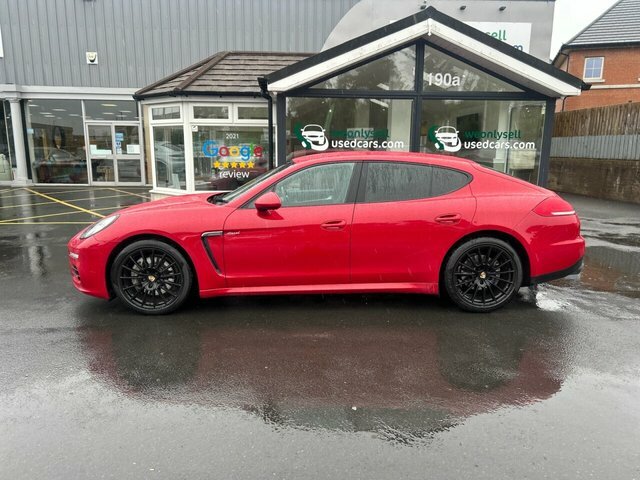 Porsche Panamera 3.0D V6 Hatchback Tiptronics Euro 5 S Red #4