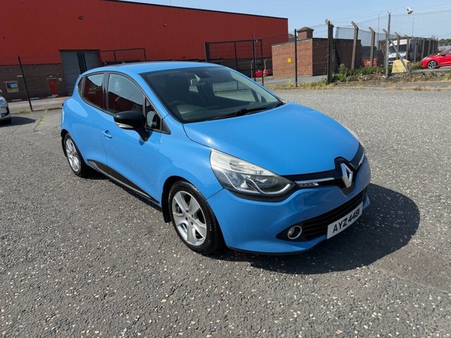 Renault Clio 1.5 Dci Dynamique Medianav Hatchback Ma Blue