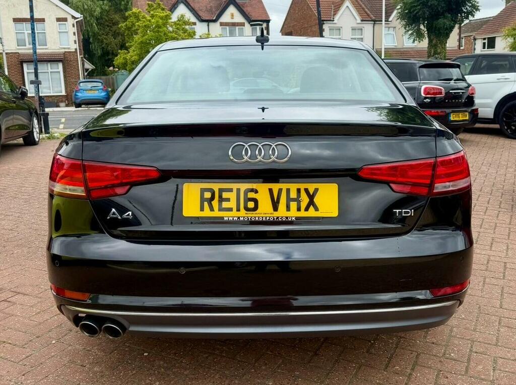 Audi A4 2.0 Tdi Ultra Sport S Tronic Euro 6 Ss RE16VHX Black #5