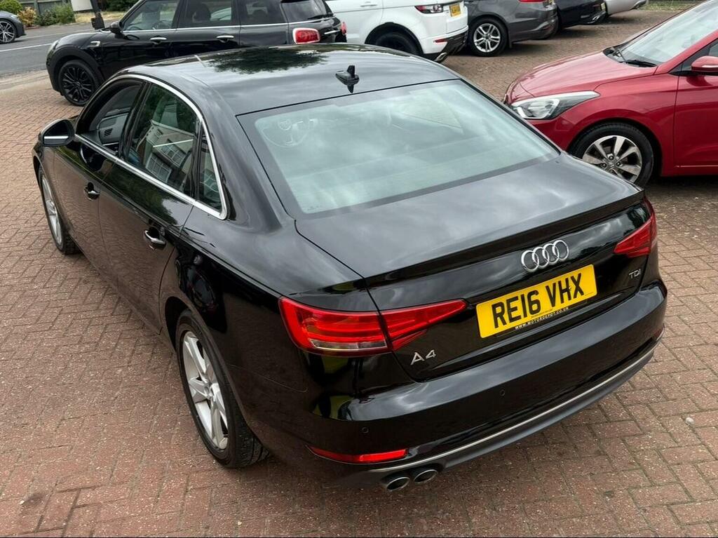 Audi A4 2.0 Tdi Ultra Sport S Tronic Euro 6 Ss RE16VHX Black #4