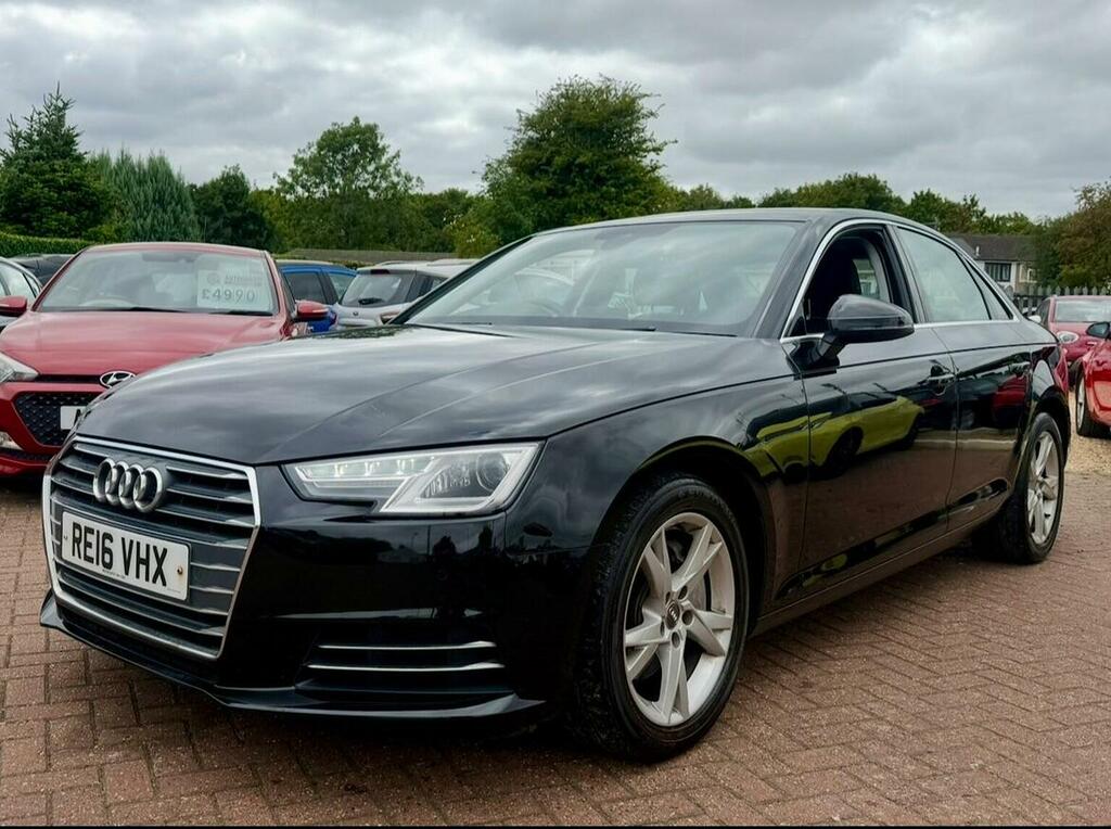 Audi A4 2.0 Tdi Ultra Sport S Tronic Euro 6 Ss RE16VHX Black #3