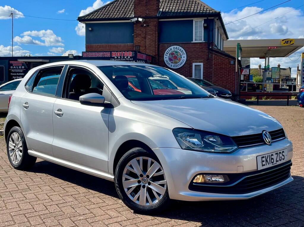 Volkswagen Polo 1.0 Bluemotion Tech Se Euro 6 Ss 201616 Silver