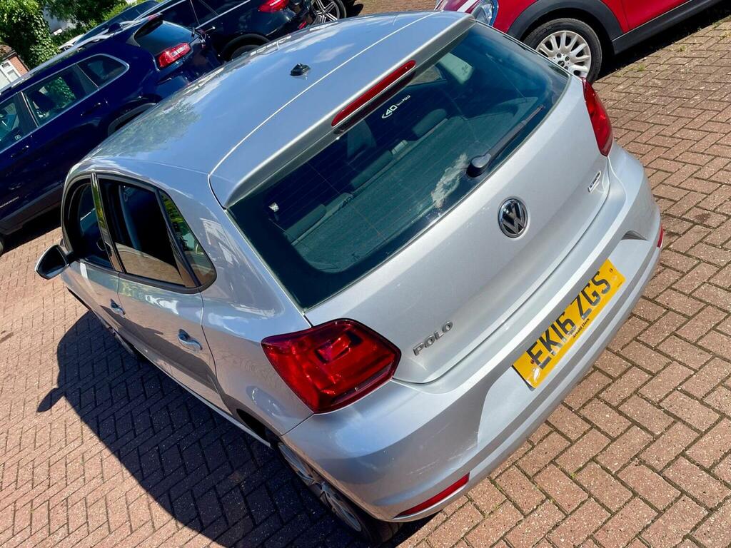 Volkswagen Polo 1.0 Bluemotion Tech Se Euro 6 Ss 201616 EK16ZGS Silver #4