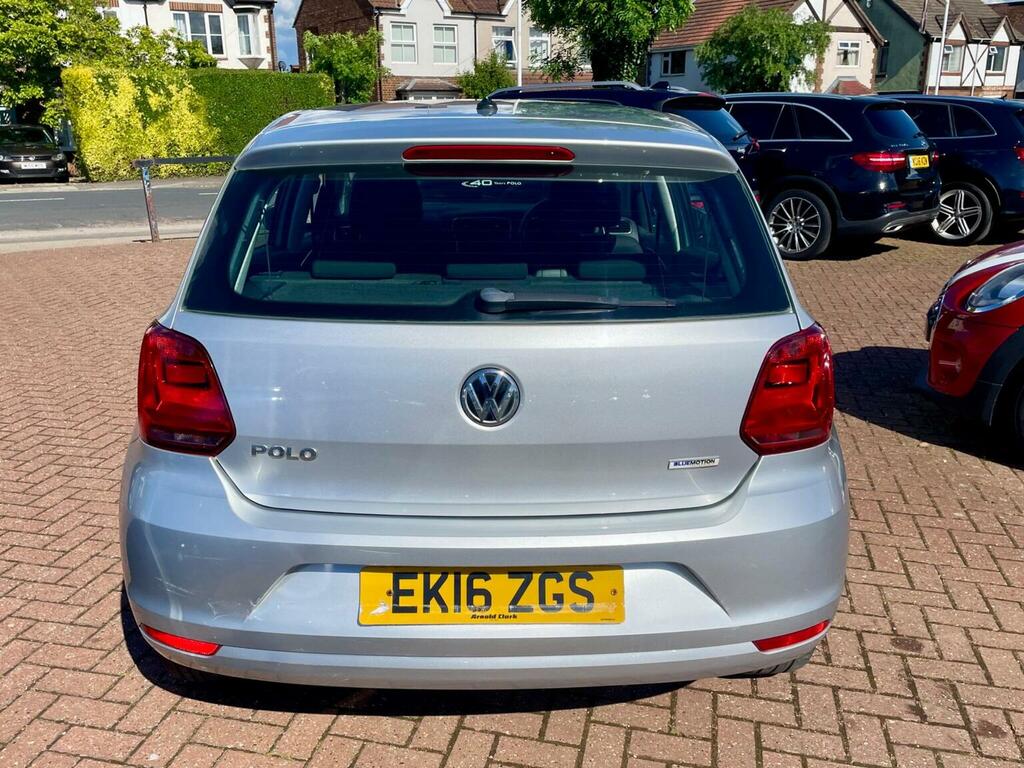 Volkswagen Polo 1.0 Bluemotion Tech Se Euro 6 Ss 201616 EK16ZGS Silver #5