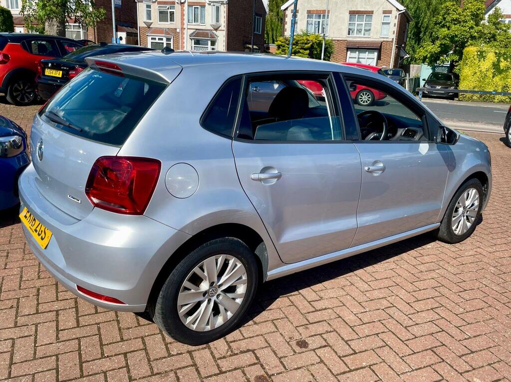 Volkswagen Polo 1.0 Bluemotion Tech Se Euro 6 Ss 201616 EK16ZGS Silver #6