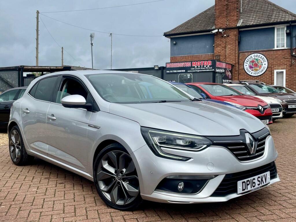 Renault Megane 1.6 Dci Signature Nav Euro 6 Ss 201616 DP16SKV Silver