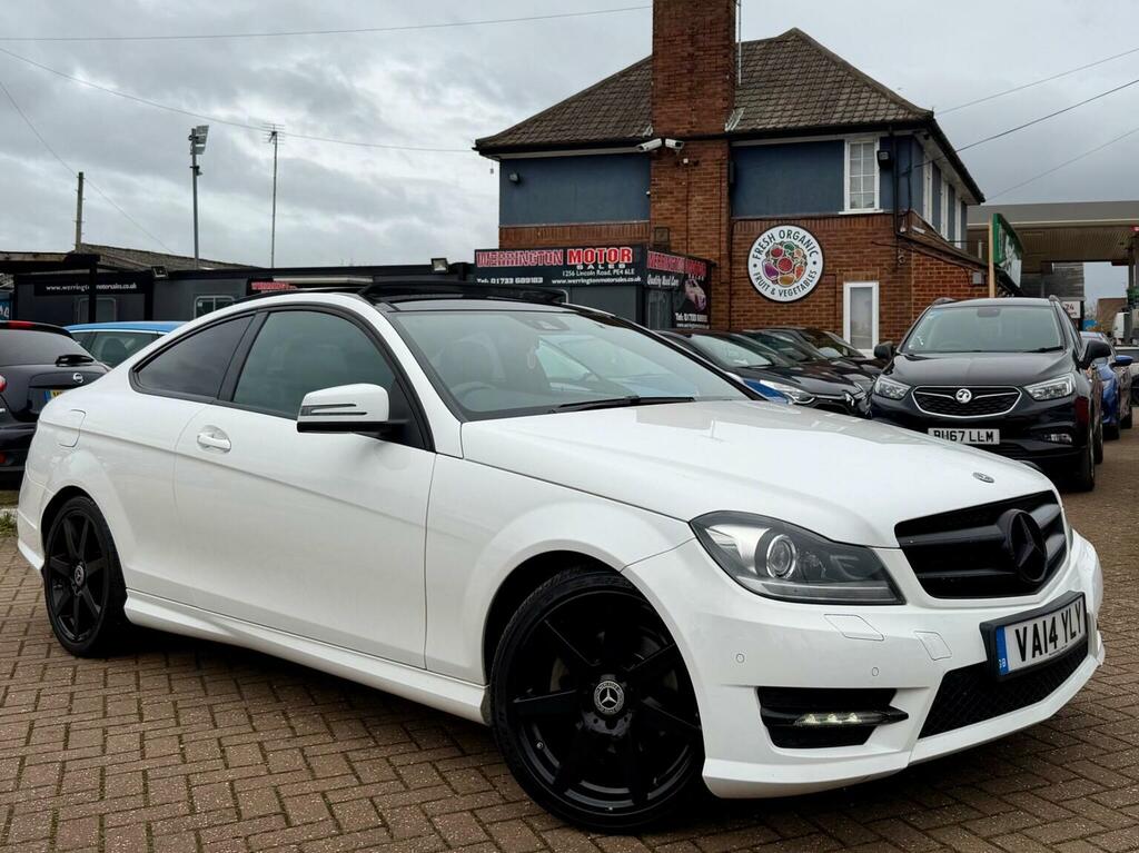 Mercedes-Benz C Class 2.1 C220 Cdi Amg Sport Edition G-tronic Euro 5 S White