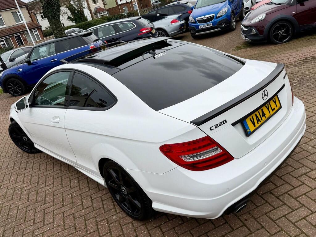 Mercedes-Benz C Class 2.1 C220 Cdi Amg Sport Edition G-tronic Euro 5 S White #4