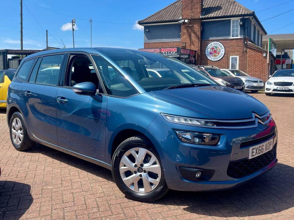 Citroen Grand C4 Picasso 1.6 Bluehdi Vtr Euro 6 Ss 201666 Blue