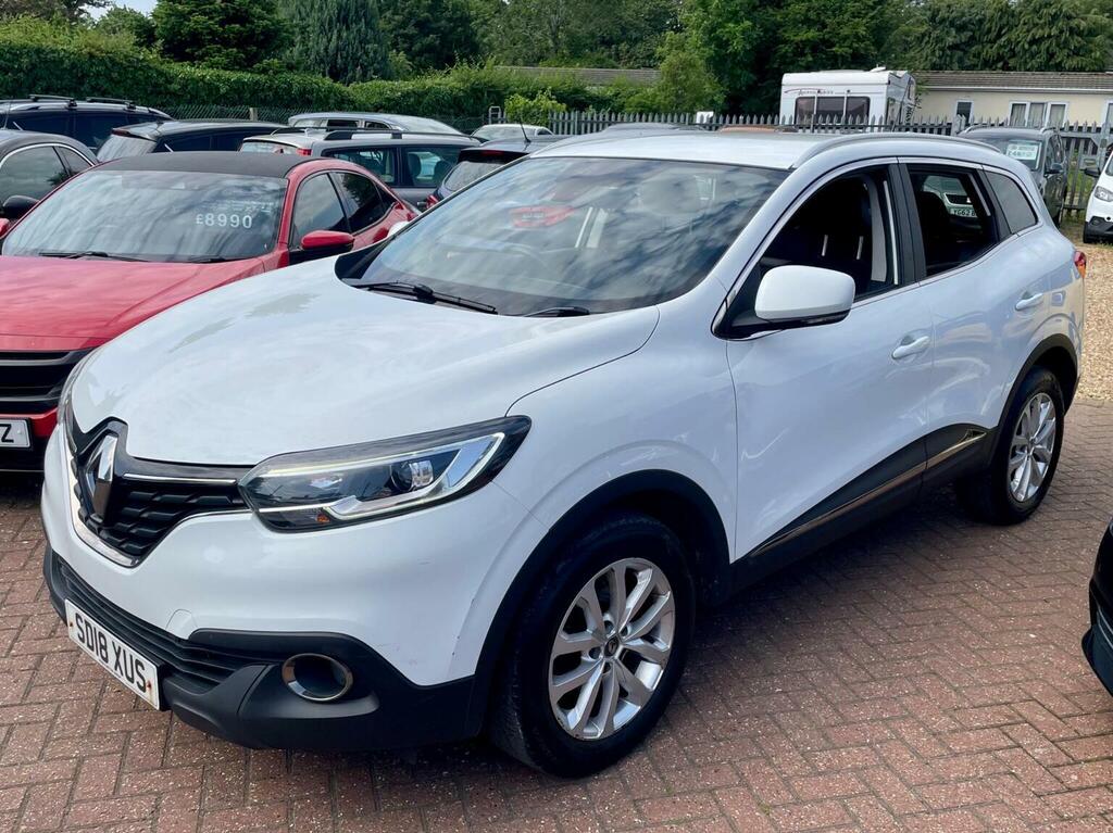 Renault Kadjar 1.2 Tce Dynamique Nav Euro 6 Ss White #3