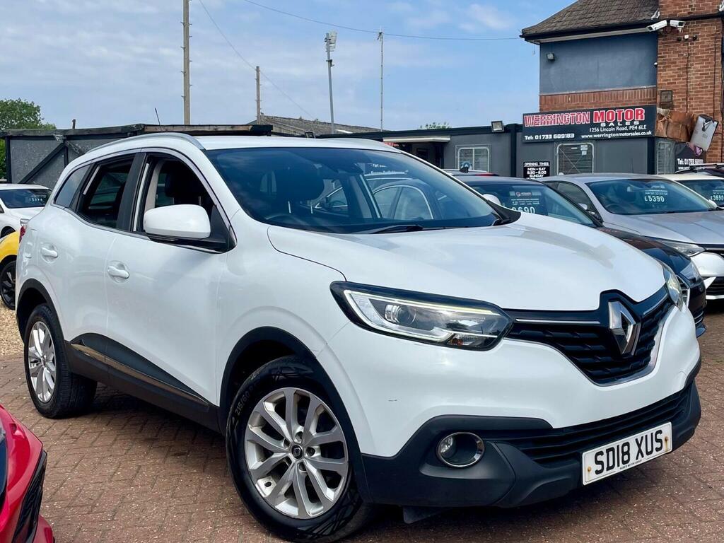 Renault Kadjar 1.2 Tce Dynamique Nav Euro 6 Ss White