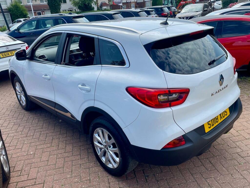Renault Kadjar 1.2 Tce Dynamique Nav Euro 6 Ss White #4