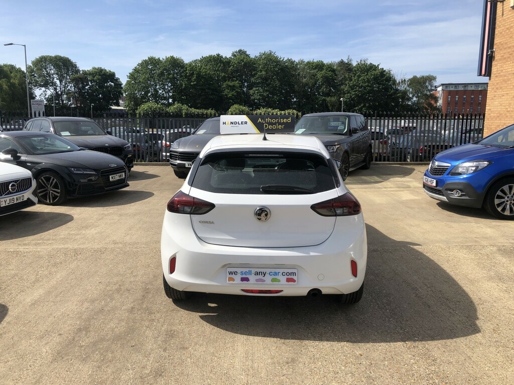 Vauxhall Corsa Hatchback 1.2 Se 2021 EN71RVP White #3