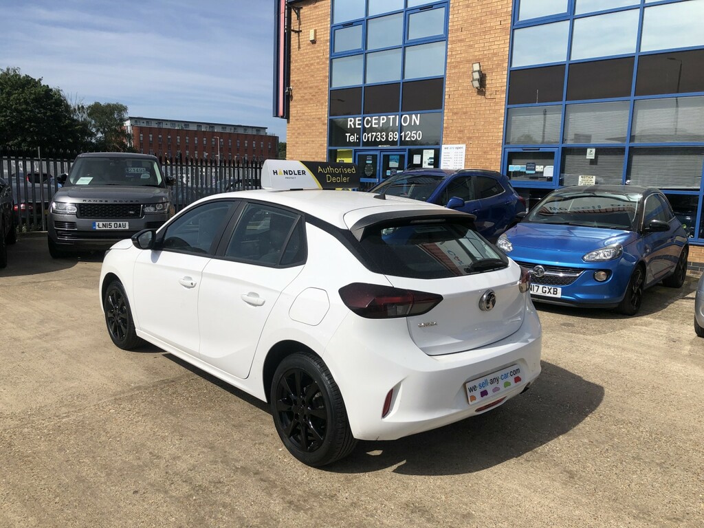 Vauxhall Corsa Hatchback 1.2 Se 2021 EN71RVP White #2