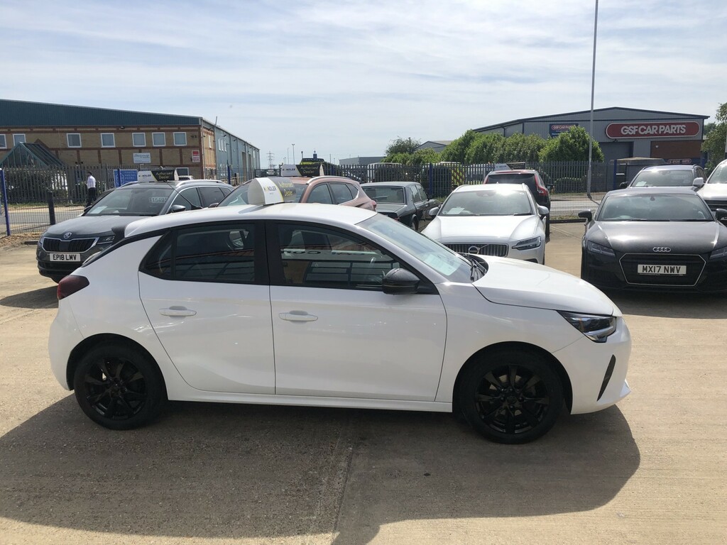 Vauxhall Corsa Hatchback 1.2 Se 2021 EN71RVP White #5