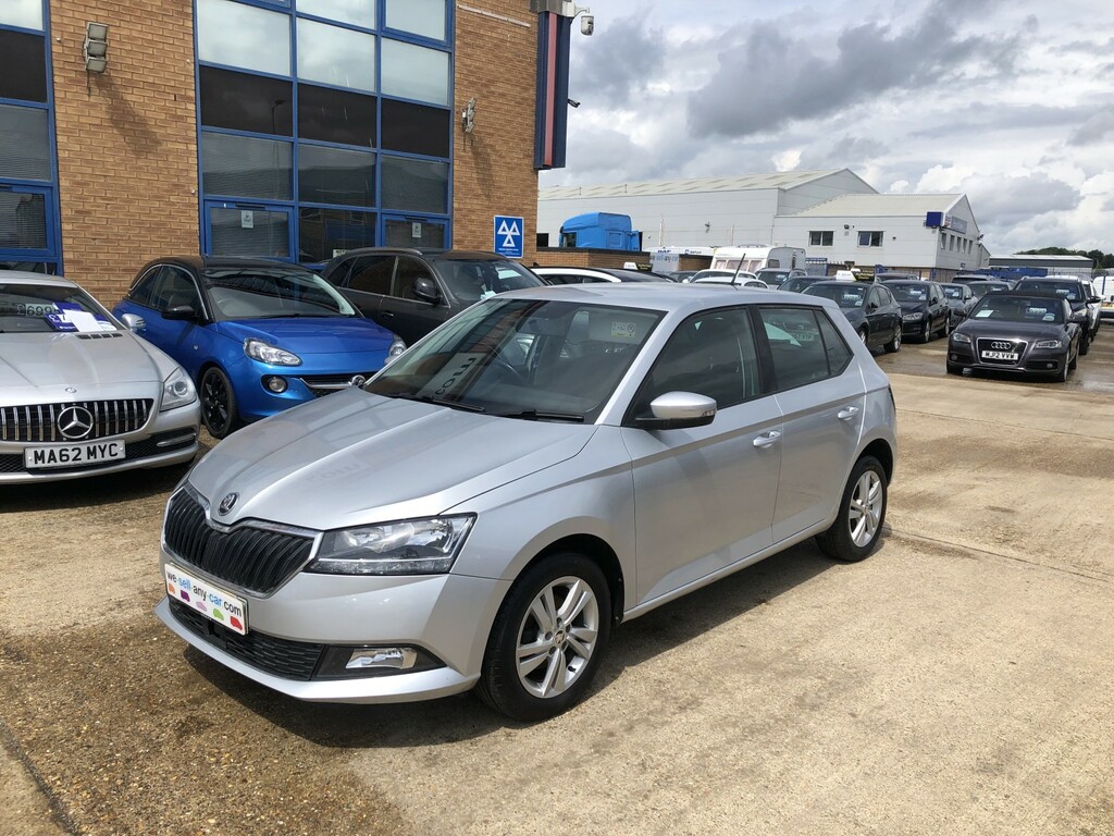 Skoda Fabia Hatchback 1.0 Tsi Se 2019 GF19UFL Silver #3