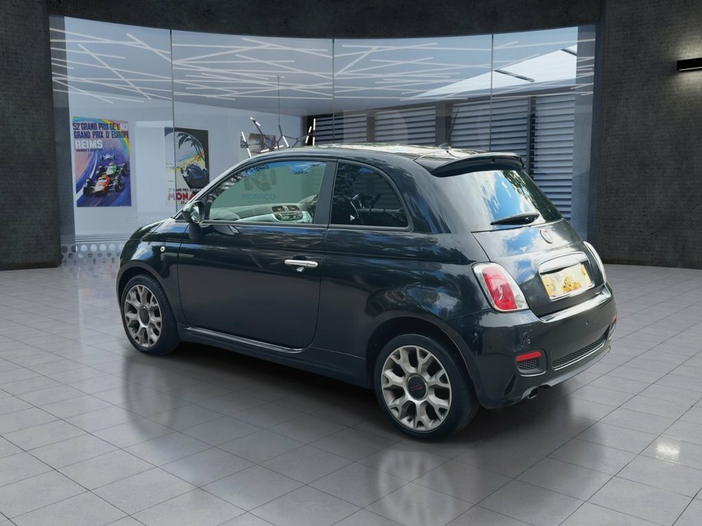 Fiat 500 1.2L S SD65WBF Black #6