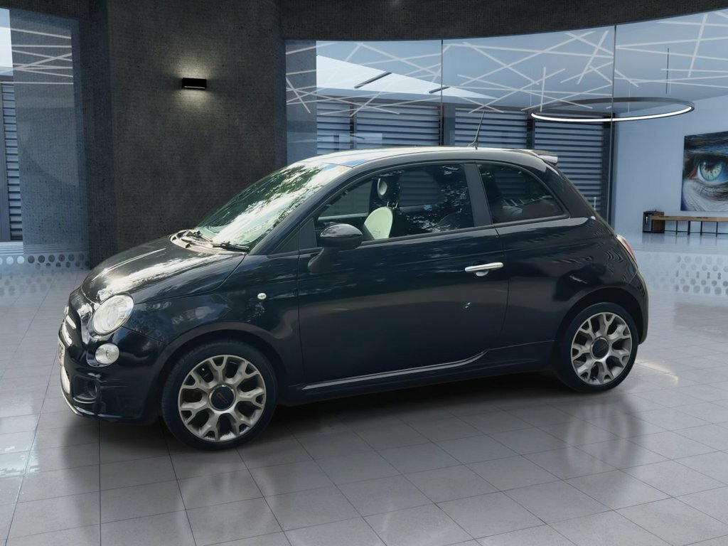 Fiat 500 1.2L S SD65WBF Black #4
