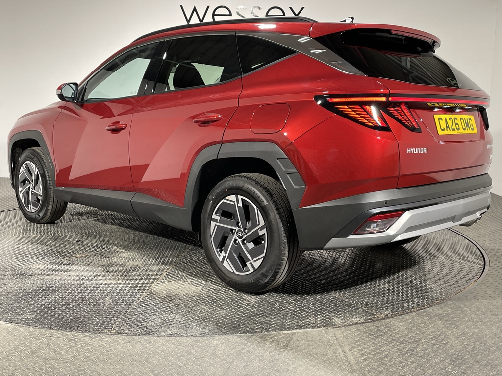 Hyundai Tucson 1.6T 239 Hybrid Advance 52025 CA26OMG Red #3
