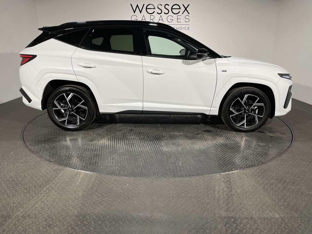 Hyundai Tucson 1.6T Hybrid N Line 52024 CF26EBP White #5