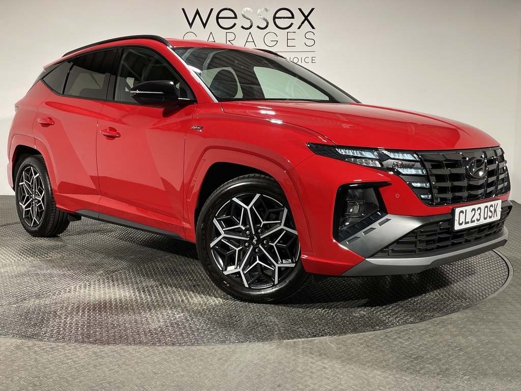 Hyundai Tucson 1.6 Tgdi N Line 2Wd CL23OSK Red
