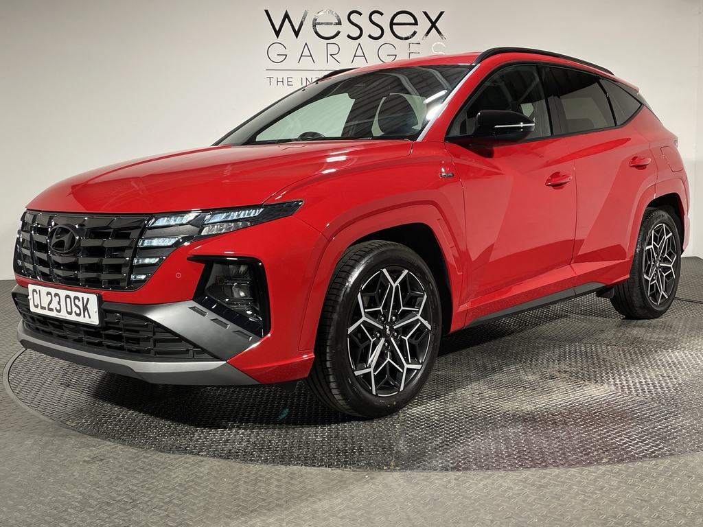 Hyundai Tucson 1.6 Tgdi N Line 2Wd CL23OSK Red #4