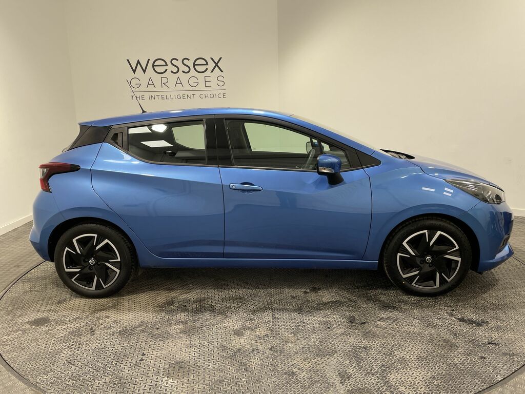 Nissan Micra 1.0 Ig-t 92 Acenta Blue #4