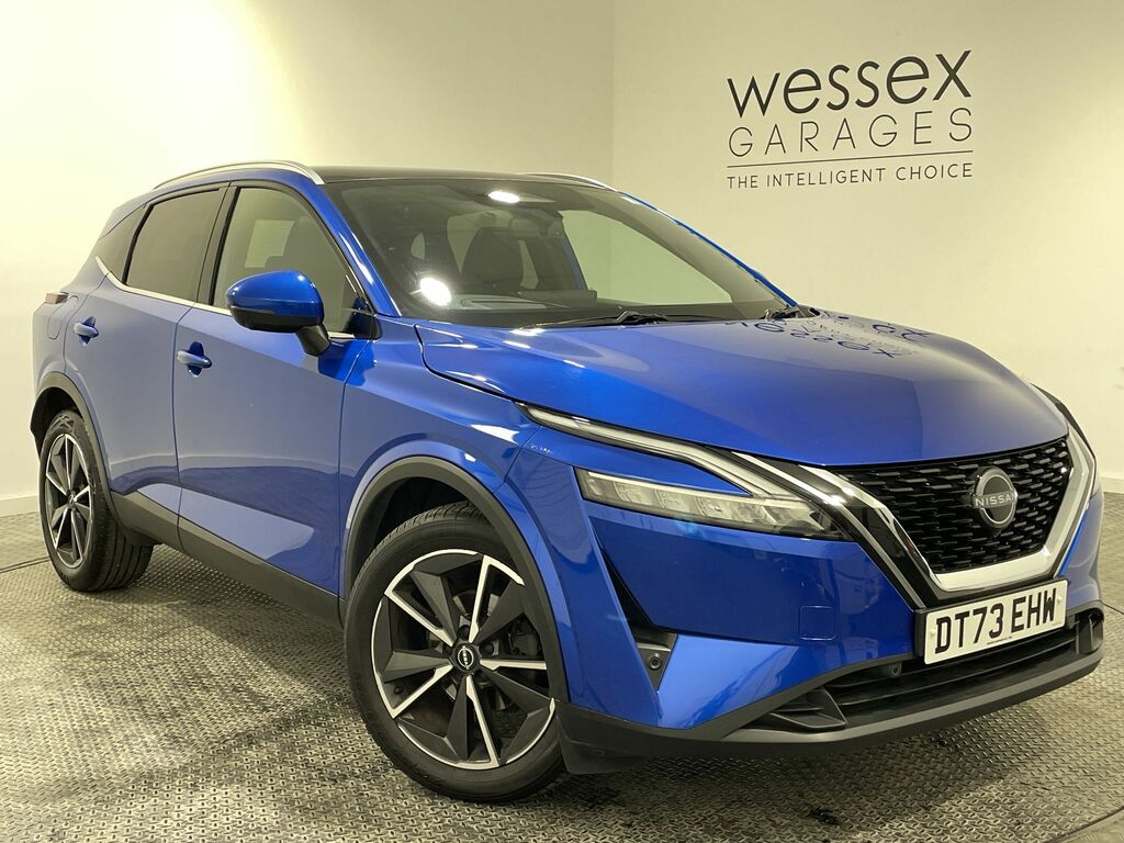 Nissan Qashqai 1.3 Dig-t Mh Tekna Blue