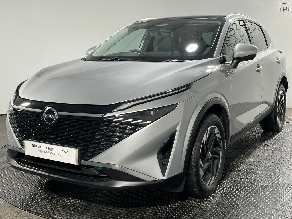 Nissan Qashqai 1.3 Dig-t Mh N-connecta Glass Roof DP74OTB Silver #6