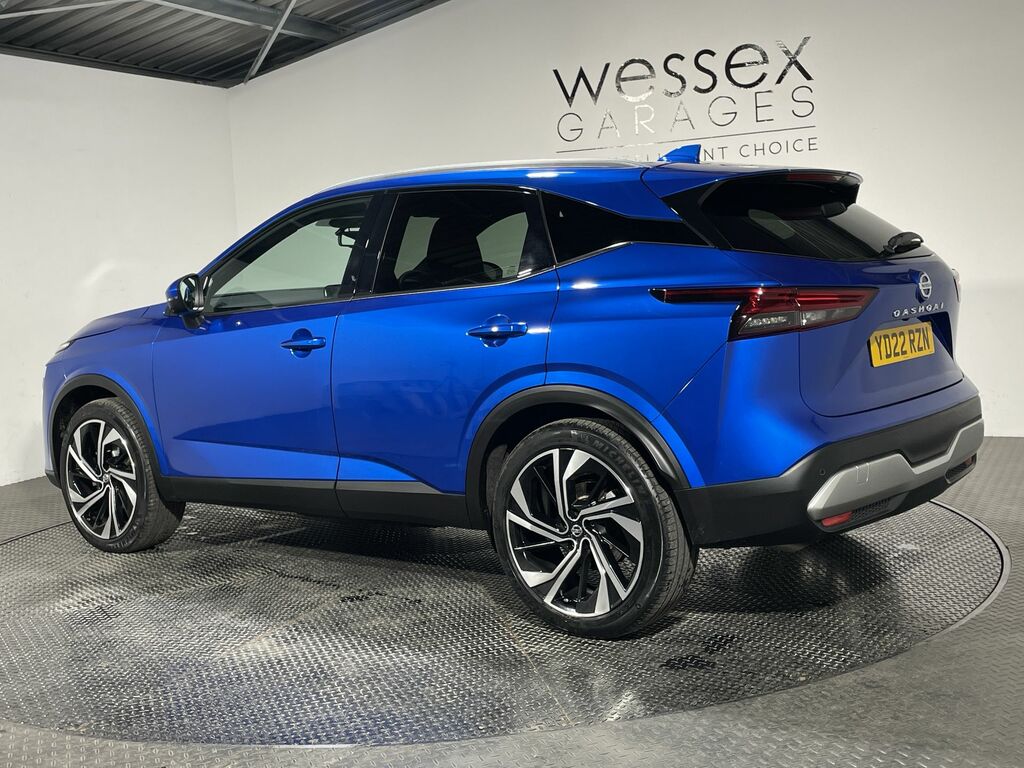 Nissan Qashqai 1.3 Dig-t Mh 158 Tekna Xtronic Blue #3