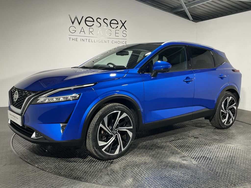 Nissan Qashqai 1.3 Dig-t Mh 158 Tekna Xtronic Blue #4