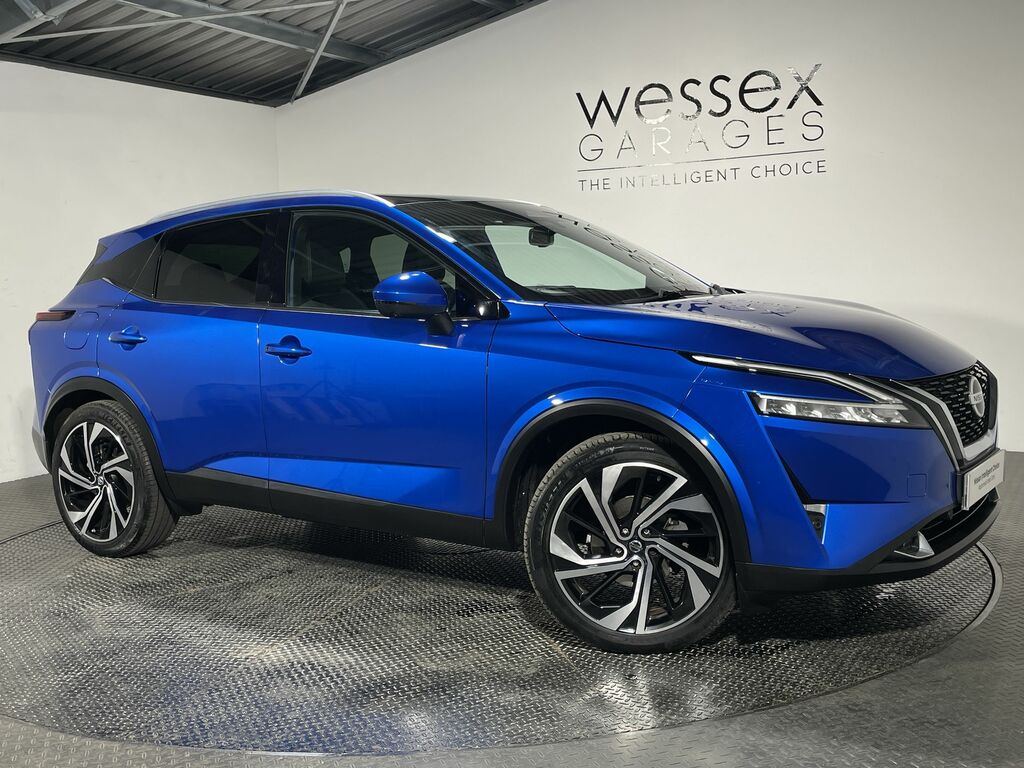 Nissan Qashqai 1.3 Dig-t Mh 158 Tekna Xtronic Blue #2