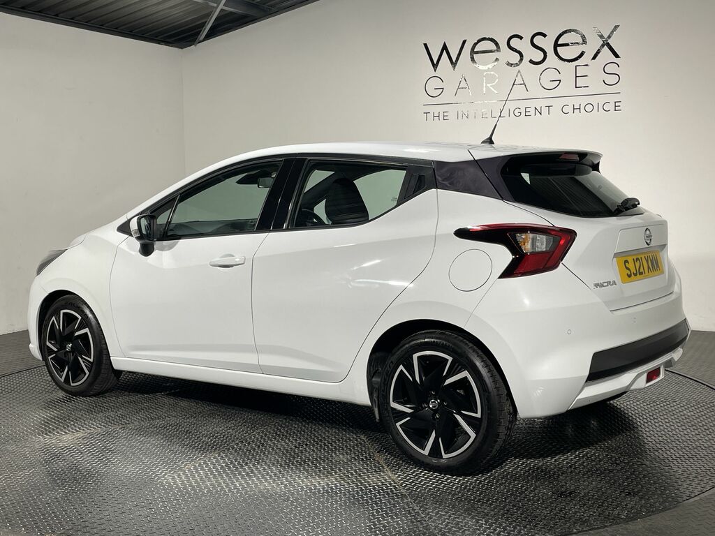 Nissan Micra Micra 1.0 Ig-t Acenta Limited Edition Hatchback White #2