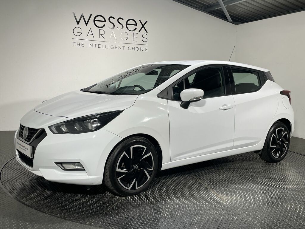 Nissan Micra Micra 1.0 Ig-t Acenta Limited Edition Hatchback White #3