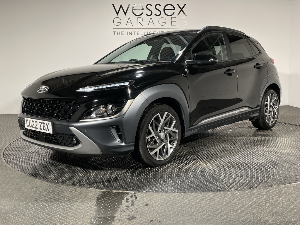 Hyundai Kona 1.6 Gdi Hybrid Premium Dct CU22ZBX Black #4