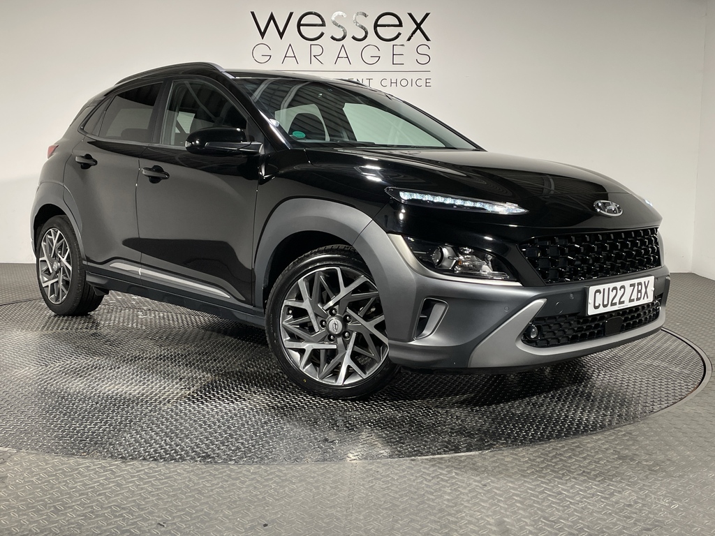 Hyundai Kona 1.6 Gdi Hybrid Premium Dct CU22ZBX Black #2