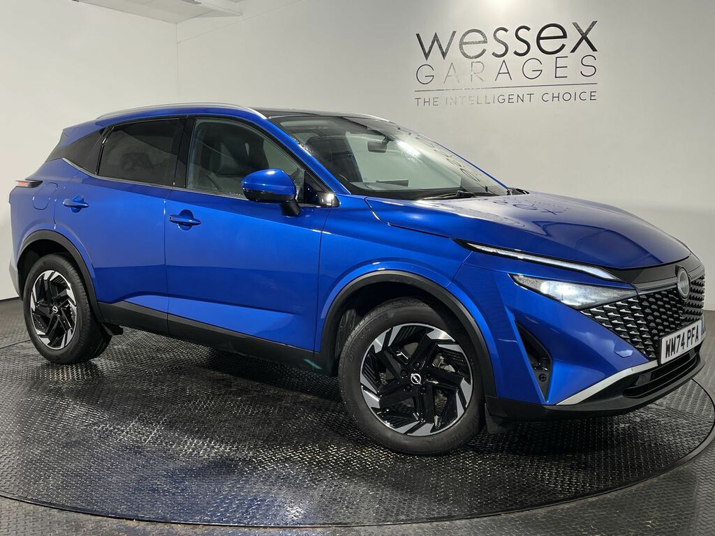 Nissan Qashqai 1.3 Dig-t Mh N-connecta Blue